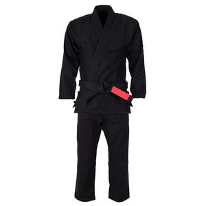 Ensembles d'uniformes de BJJ en gros, style karaté, 100% coton, logo personnalisé OEM pour hommes, position avant, respirant, séchage rapide - Product Image 5