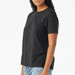 Sportswear Women's Tri-Blend T-Shirt Women's Short Sleeve T Shirts Casual Summer <b>Tunic</b> Tops Crewneck T Shirts for Ladies - Product Image 5