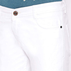 Jeans pour hommes avec logo imprimé sur mesure, en vente / prix de gros, couleur personnalisée, pantalons en jean pour hommes - Product Image 5