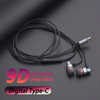Vente chaude Oreille Filaire Casque Meilleure Qualité Fil Écouteur Avec Microphone Écouteurs