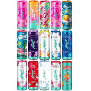 Alani Nu Cosmic Stardust Zero Sugar Carbonate Boisson énergétique faible en gras sans sucre en bouteille - Product Image 3