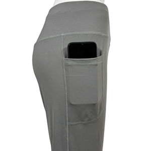 Mallas de Yoga de cintura alta para mujer, superventas de 2025, Pantalones de mujer con logotipo personalizable sublimado para gimnasio, mallas de Yoga con cintura elástica - Product Image 4