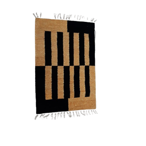 Nouveau tapis 2026 doux et soyeux en synthétique pour chambre à coucher, tapis shaggy TIA personnalisé en PVC, motif étoile de mer, points, pour adultes - Product Image 4