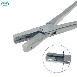 Pinzas Quirúrgicas de Acero Inoxidable de Alta Calidad para Ligadura Manual de Alambre, Certificación CE, Uso Hospitalario - Product Image 2