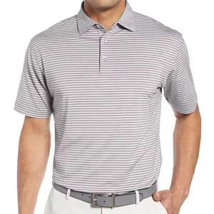 Camisetas de Manga Corta para Hombre, Cómodas, de Secado Rápido, 100% Algodón/Poliéster, Tejido de Punto, Estilo Casual de Negocios, Cuello Solapa, Diseño Liso - Product Image 5