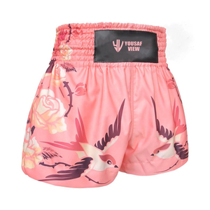 กางเกงขาสั้นชกมวยกางเกงขาสั้นใส่สบายน้ำหนักเบาโลโก้ได้ตามต้องการ - Product Image 3