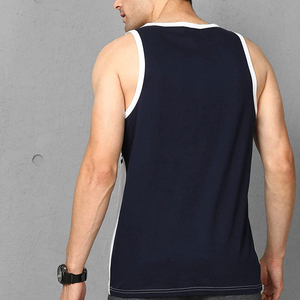 Camiseta Deportiva sin Mangas para Hombre, Personalizada, de Algodón Orgánico, para Gimnasio y Fitness - Product Image 4