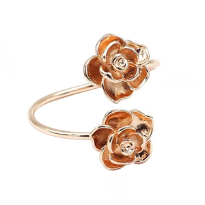 Anillo de cobre de alta calidad, soporte para servilletas de metal, accesorios de decoración para fiesta de boda, precio barato - Product Image 5