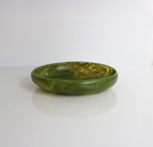 Cuenco de resina decorativo hecho a mano para servir aperitivos frutas ensaladas centro de mesa cocina decoración moderna para el hogar - Product Image 2