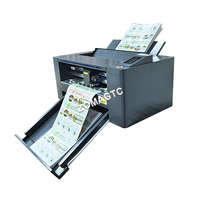 Alimentación automática de papel A3/A4 Plotter de troquelado Cabezales dobles Servo Papel Vinilo Pegatina Máquina de corte Plotter con cámara CCD