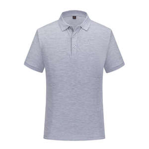 Alta calidad personalizar 2025 nueva llegada verano liso camiseta hombres manga corta Polo Stand Collar Golf camiseta en blanco para hombres - Product Image 4
