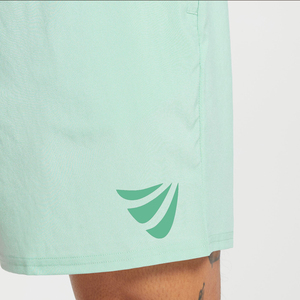 Logo personnalisé polyester spandex tissu poids lourd athlétique silicone logo sport entraînement shorts de course hommes - Product Image 4