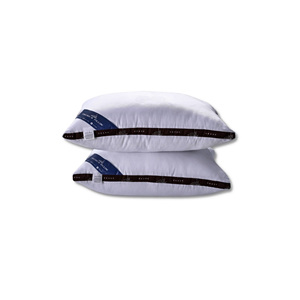 OEM personalizable diseño látex algodón cuello almohada estilo sólido Premium cama almohada proveedor de fábrica - Product Image 1