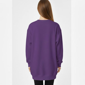 Sudadera cómoda para mujer, de talla grande, suave, de forro polar, holgada, cálida, informal, para uso diario, estilo urbano. - Product Image 6