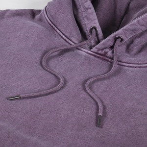 Sudadera con Capucha Extra Grande para Hombre, Lavado Ácido, Color Sólido Personalizado, Hombros Caídos, Estilo Vintage, 100% Algodón Transpirable para Invierno - Product Image 5