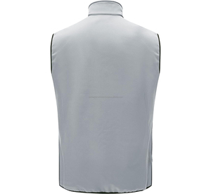 Chaleco de caparazón blando transpirable para todas las estaciones hecho de 3 capas de tela de caparazón suave para la vida al aire libre - Product Image 2