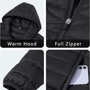 เสื้อแจ็คเก็ตพัฟเฟอร์แบบสั่งทำพิเศษสำหรับผู้ชาย พร้อมโลโก้พิมพ์ คุณภาพสูง อุ่นสบายสำหรับฤดูหนาว เหมาะสำหรับสวมใส่ลำลองกลางแจ้ง ดีไซน์ปี 2025 - Product Image 6