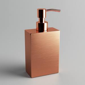 Distributeur de savon en acier inoxydable de qualité supérieure, laiton et cuivre, conçu pour les salles de bain modernes et luxueuses, offrant une durabilité et une écologie durables - Product Image 1