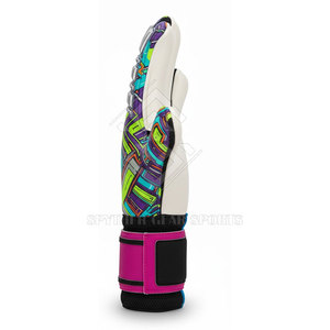 Guantes de Portero Profesionales de Látex de Alta Calidad con Cierre Seguro en la Muñeca, Diseño de Movimiento Flexible para Práctica y Preparación para Partidos - Product Image 5