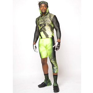 Uniformes de football américain sur mesure de haute qualité, respirants, grandes tailles, pour équipes adultes, universitaires, 7V7, ensembles de flag football, séchage rapide, ALL PRO - Product Image 2
