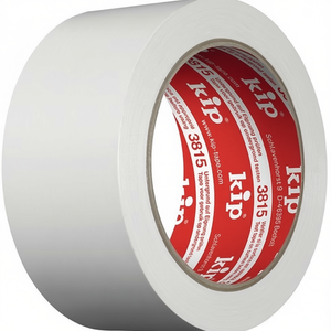 White <b>PVC</b> Protective Tape 3815 33m Length 50mm Width KIP <b>Roll</b> for Office Use - Product Image 3