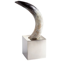 Sculpture Artisanale en Résine Personnalisée de Cerf Antilope, Décoration de Bureau Traditionnelle Écologique en Métal Faite à la Main, Inde
