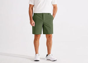 ... Pantalones cortos de golf ligeros para hombre, ropa deportiva de MATERIAL PERSONALIZADO diseñada para el rendimiento de verano - Product Image 2