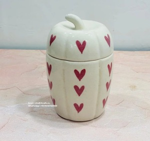 Tarro para galletas de cerámica hecho a mano Tapa sellada para frescura Ideal para regalar - Product Image 6