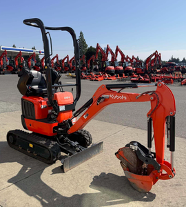 Livraison Gratuite pour Mini-Excavatrice sur Chenilles U10-5, Capacité de la Benne de 0,12 m³, Moteur Haute Puissance de Pénétration, Matériel de Construction - Product Image 1