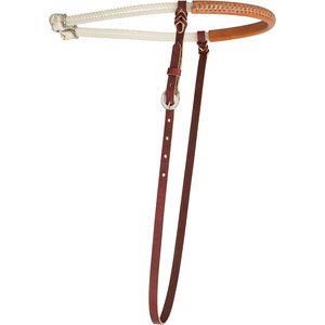 Noseband de cuerda cubierta Premium para caballos, calzones, banda para la nariz equina acolchada suave, Control de entrenamiento, educación de equitación ajustable - Product Image 3