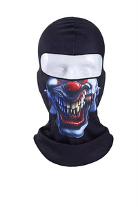 Pasamontañas para motocicleta estilo Y2K personalizado, protección transpirable contra el polvo, cubierta facial a prueba de viento para deportes, uso diario, imagen impresa - Product Image 3