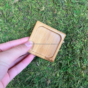 Kalatri ชุดถาดรองแก้วไม้วอลนัทสำหรับร้านอาหารทำมือเป็นมิตรต่อสิ่งแวดล้อม - Product Image 2