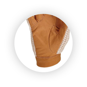 Guantes de golf con diseño de logotipo personalizado unisex piel de oveja con material suave transpirable para hombre y mujer estilo OEM para uso deportivo - Product Image 6