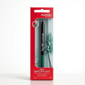 Marqueur vert à pointe fine Faber-Castell pour l'expression créative - Product Image 2