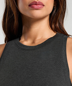 Camiseta sin mangas transpirable de secado rápido para mujer de calidad superior sin mangas Fitness Wear Out Door Wear camiseta sin mangas para mujer - Product Image 2