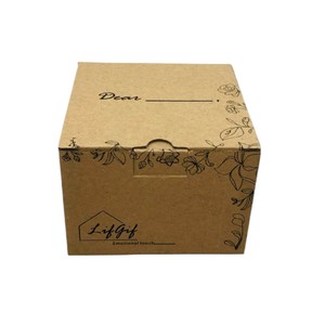 Caja de cartón de papel reciclable de alta calidad al por mayor, embalaje corrugado Ranurado con logotipo personalizado para manualidades y regalos - Product Image 4