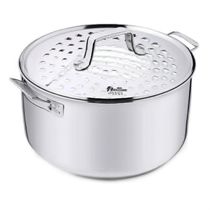 Cesta para cocinar al vapor Inox (22cm) para olla de 7 litros Cromo brillante 010920260407 - Product Image 2