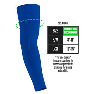 Manchons de football personnalisés avec logo, en tissu doux au toucher et à compression confortable pour les activités sportives - Product Image 5