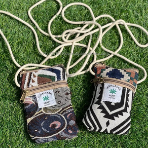 Nouveau sac de chanvre occidental sac à bandoulière multi-usages élégant Jute avec matériau en coton durable Mini sac à bandoulière sac à provisions femmes - Product Image 5