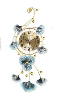 Horloge murale silencieuse à aiguilles en quartz pour salon, chambre, couloir et bureau - Grande taille, design contemporain - Product Image 5