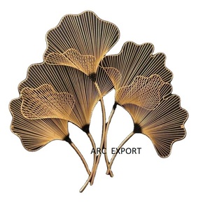 Arte de pared de diseño Chapado en Metal sólido grande de calidad Superior al por mayor arte de pared decorativo para sala de estar en casa a precio asequible - Product Image 6