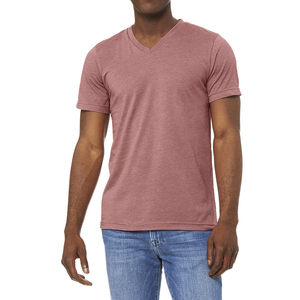 Color sólido liso cuello redondo pesado algodón 220 GSM OEM diseño personalizado impreso Casual camisetas de gran tamaño para hombres de Bangladesh - Product Image 4