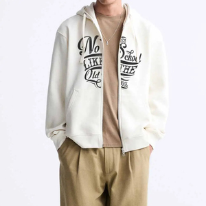 Sweats à capuche sérigraphiés de la meilleure qualité pour la saison d'hiver 100% Nouveau design pour la technologie numérique d'impression bouffante Technique brodée - Product Image 4