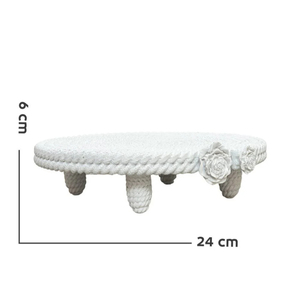 Support de service décoratif pour la maison en acier inoxydable enduit de poudre noire d'aspect admirable fournitures de service de gâteau de table - Product Image 3