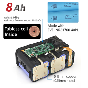 TPCELL pour <span class=keywords><strong>batterie</strong></span> de remplacement MWQ M.18 - Product Image 2