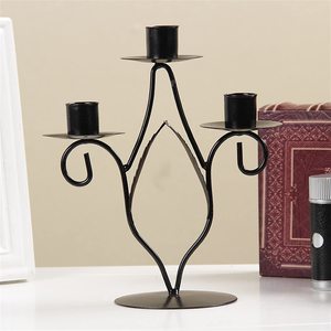 Precio barato Diseño de tendencia Vela de hierro Soporte de luz de té Soporte de vela para decoraciones Hecho a mano a granel. - Product Image 6
