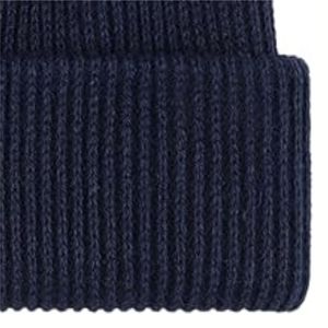 Gorro de invierno de alta calidad Gorro de calavera cálido con logotipo personalizado con tela alta - Product Image 2