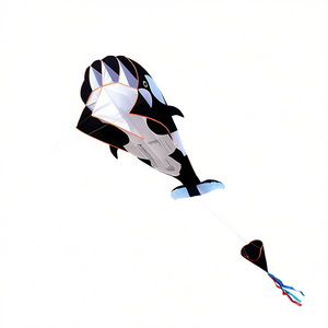 Bdt Softkite - Cometa de Línea Única con Forma de Ballena, con Línea de 30 m y 120x210+200 cm, Unisex, de 8 a 13 Años, Juguete para Exteriores - Product Image 2