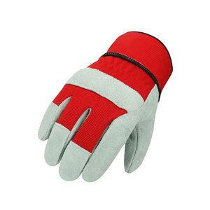 Guantes de trabajo de seguridad para las manos con logotipo personalizado Guantes de soldadura de cuero sintético original o Pu - Product Image 3