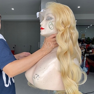 Pelucas de color natural ondulado de cuerpo de cabello fino de bebé de la más alta calidad de cabello humano vietnamita 100% cabello humano real 2025 - Product Image 3